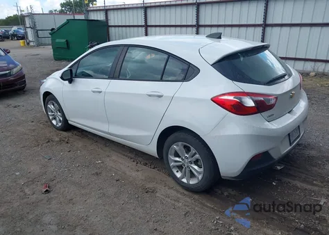 2019 Chevrolet Cruze Ls из США, поврежденный, VIN 3G1BC6SM7KS586526